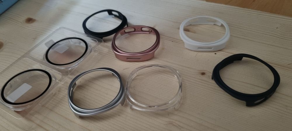 Husa + sticla de protectie Samsung watch 8 44mm/42mm