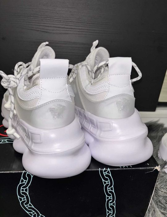Adidasi Versace Full White