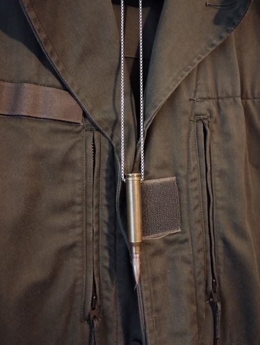 Lantisor cartus real de sniper dezamorsat colier glont