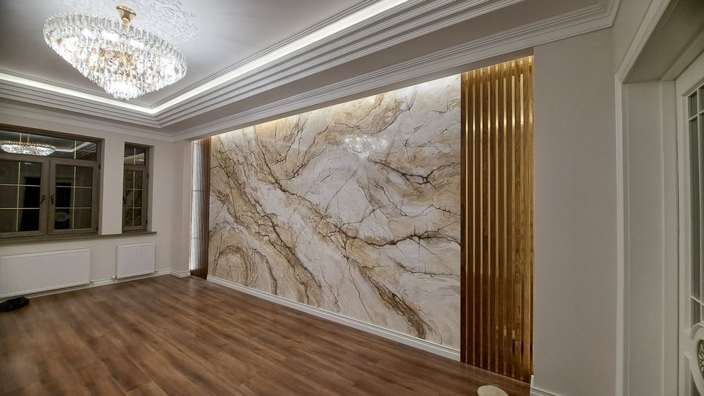 Венецианка, имитация камня, мрамора.Аттаченто