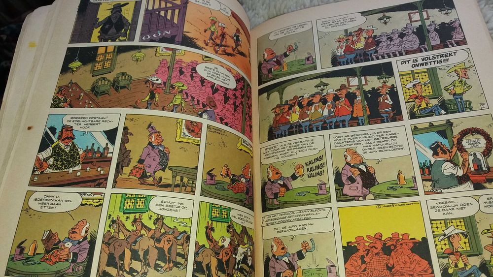 комикс щастливия люк