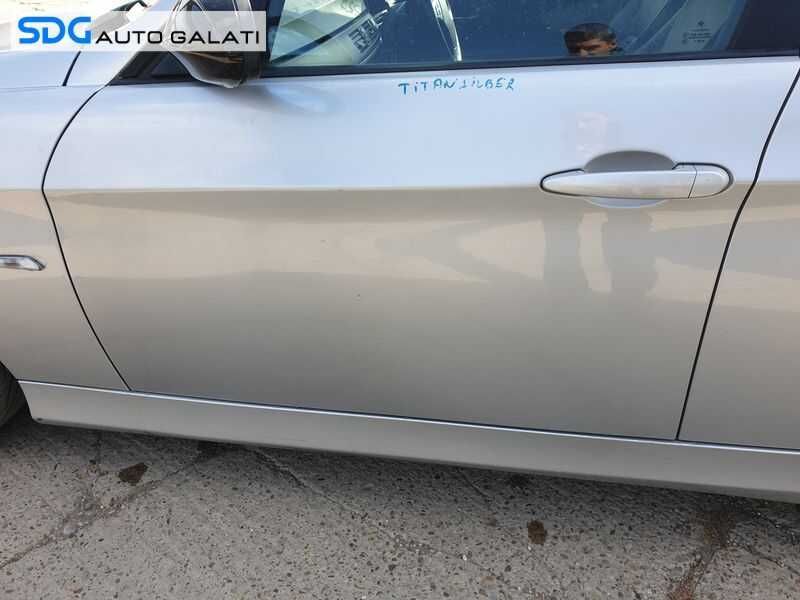 Usa Usi Portiera Portiere Stanga Fata Dezechipata BMW Seria 3 E90 E91 2004 - 2010 Culoare Titansilber Metallic 354/7