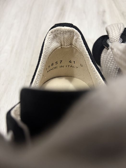 Rick Owens Ramones low jumbo laces