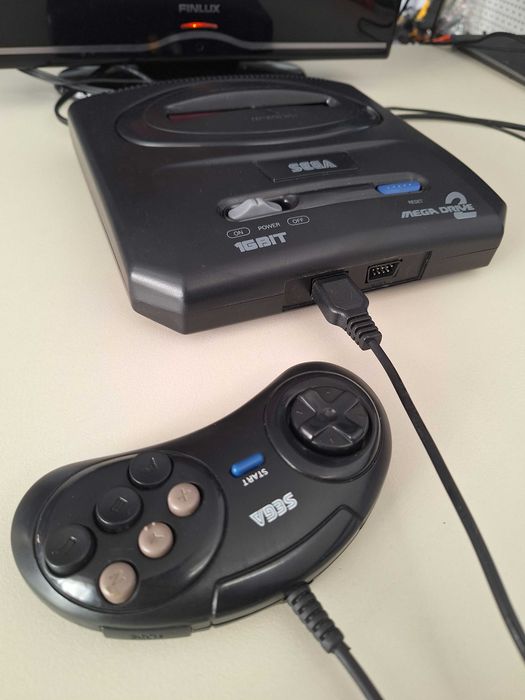 Consola Sega Mega Drive 2 Joc clasic TV retro, Super Mario