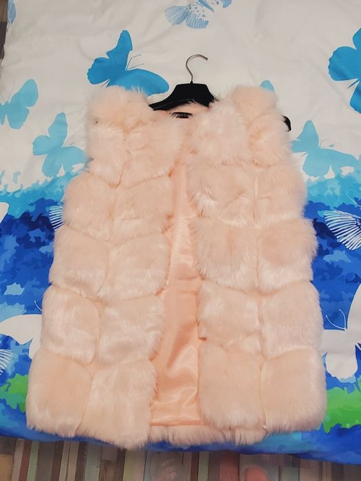 Vestă blană artificială