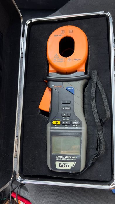 HT T2100 ground earth clamp meter -tester impamantare