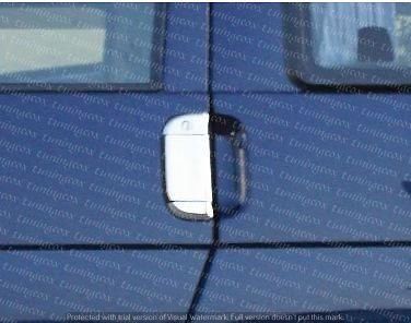 vw t4  inox,manere usi inox, capace oglinzi, deflector cap,husa capota