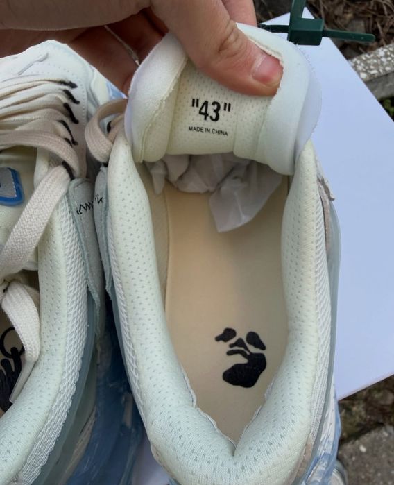 Off White Odsy blue marble