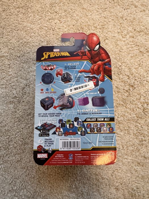 Set 2 figurinede lupta Battle Cubes Spiderman vs. Dr. Octopus