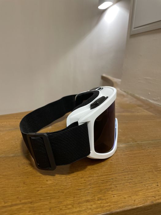 Ски очила с огледална синя леща