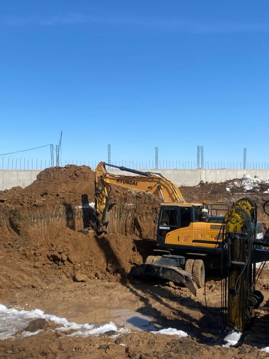 Услги Колесный Экскаватор