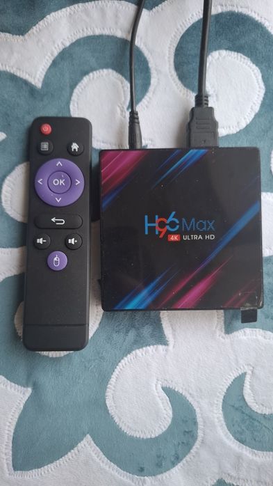 Продам TV box h96 max 16 gb