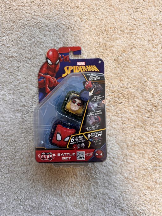 Set 2 figurinede lupta Battle Cubes Spiderman vs. Dr. Octopus