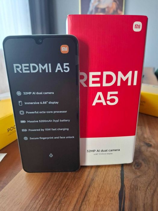 Xiaomi Redmi A5 (3GB RAM 64 GB ROM) 32MP AI Dual Camera 6.88"