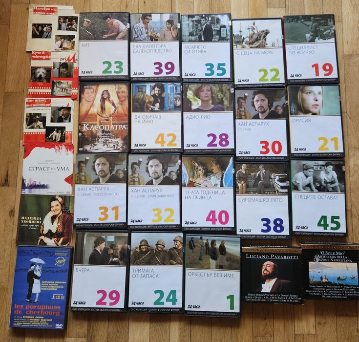 CD  с филми и музика