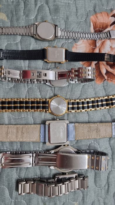 Tot din poze ,Cartier , colecție ceasuri vechi ,seturi bijuterii