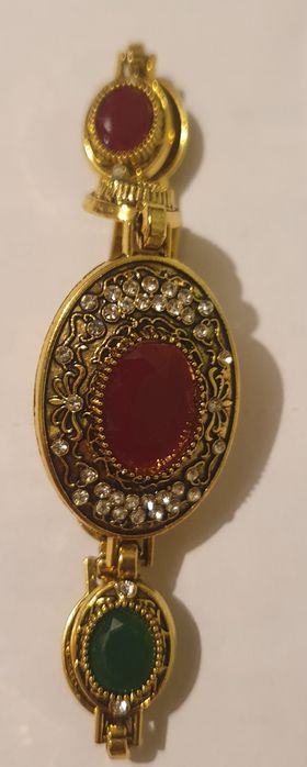 Bratara cu model placata cu Aur