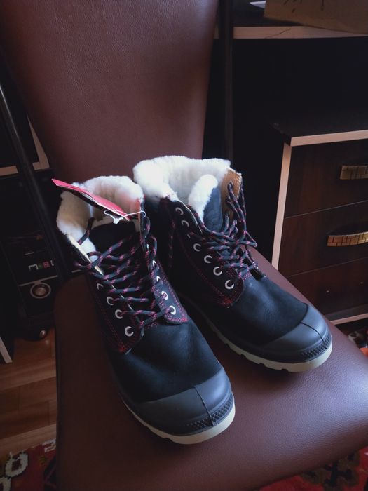 Зимние ботинки на меху