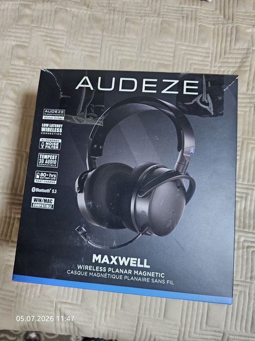 Гарнитура геймерская планарная беспроводная Audeze Maxwell