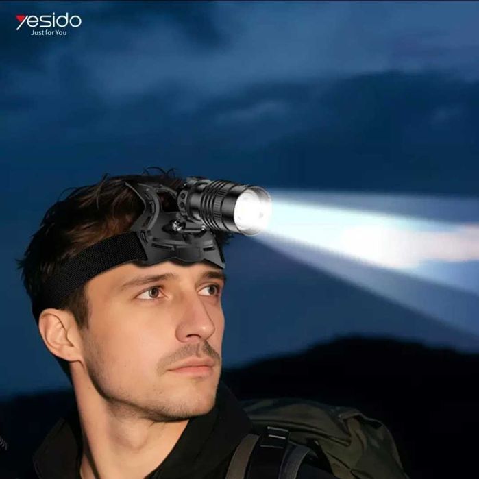 Yesido TC13 Налобный фонарь с датчиком движения и регулировкой фокуса