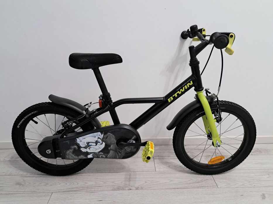 Bicicletă copii BTWIN – 16” (4–6 ani, 105–120 cm)