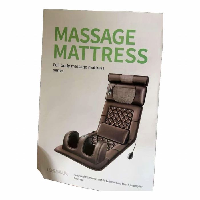 Масажен матрак с вибрационно отопление и масаж на краката – Пълна рела
