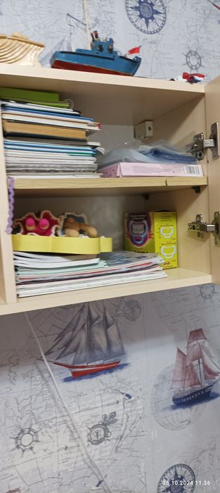 Комплект шкафы и полка