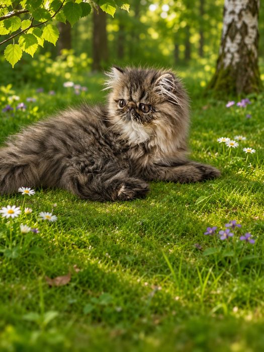 Котёнок персидский девочка