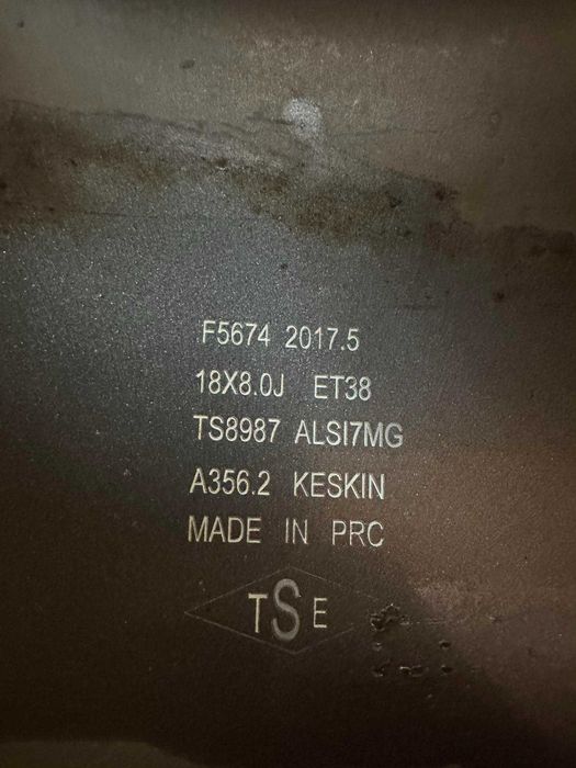 Джанти за БМВ 5 със гумите