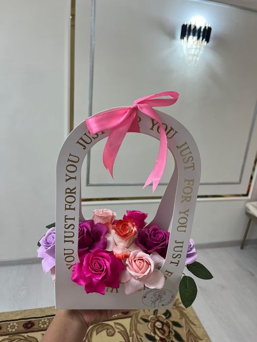 Цветы. Мыльные роза.