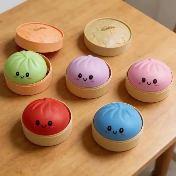 НОВО! Dumpling Squishy Дъмплинг Скуиши Китайски хляб, Dumplings