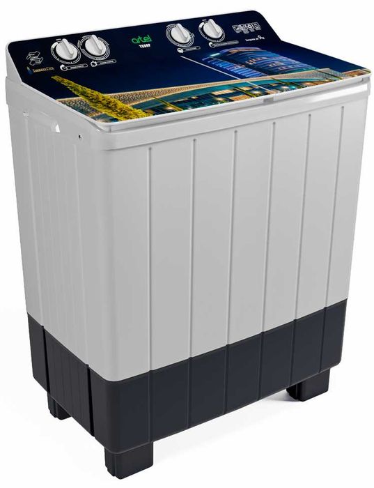Kir yuvish mashinasi Artel TG90P 9kg, qora-oq
