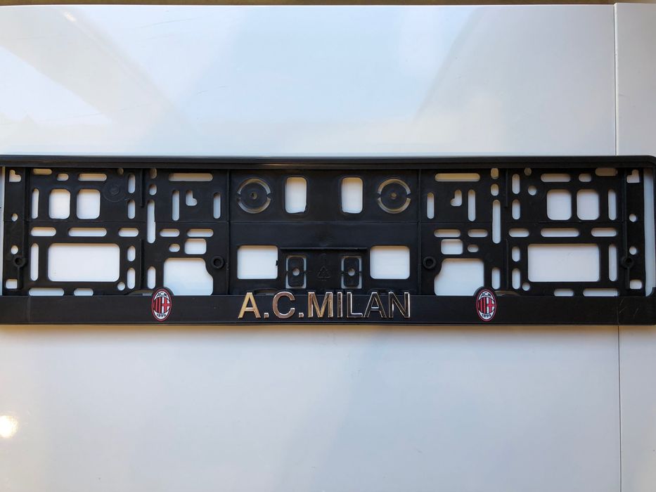 Рамки / стойки / подложки за регистрационни номера  футболни отбори .