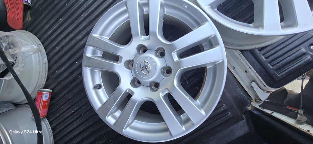 Set 4 Jante Aliaj Originale Toyota Land Cruiser / Hilux R17 - 6x139.7