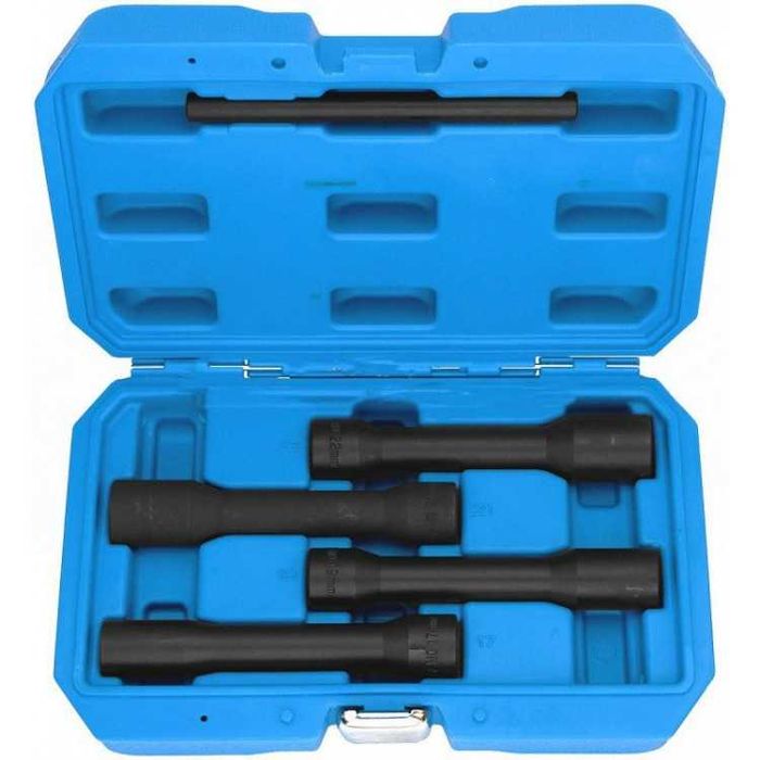 НЕМСКИ Комплект Екстрактори За Развалени Гайки Rock Force + ЛЕД ФЕНЕР