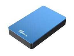 Hard disk extern portabil,SONNICS ,4TB,rosu,gri și albastru,sigilat