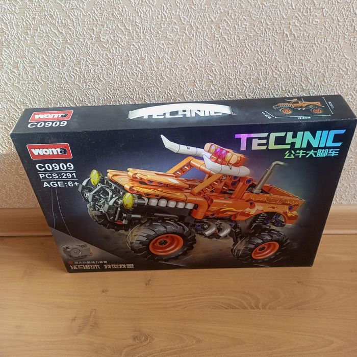 Новые конструкторы TECHNIC - 291 деталей
