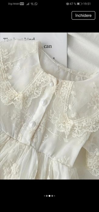 Rochie fetiță dantela