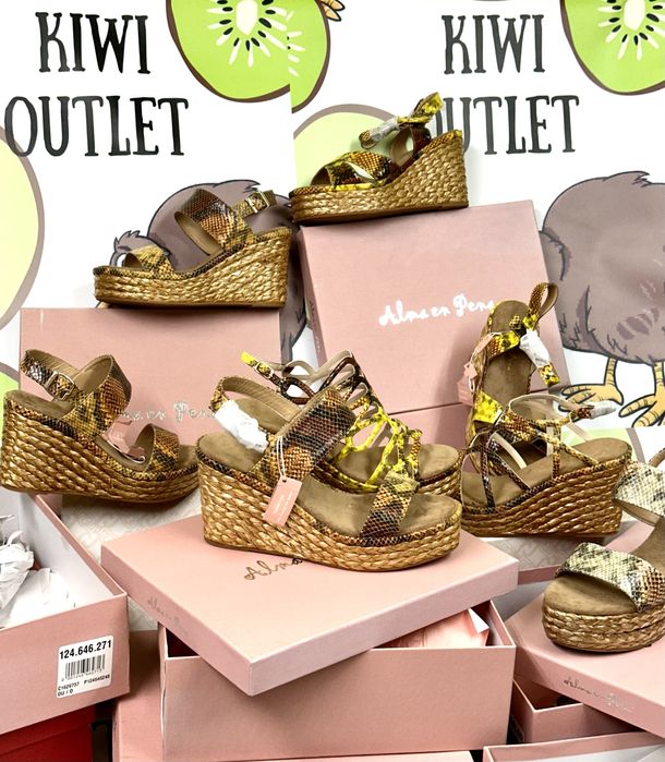 Дамски сандали Alma en Pena 38-39 НАМАЛЕНИ последни бройки