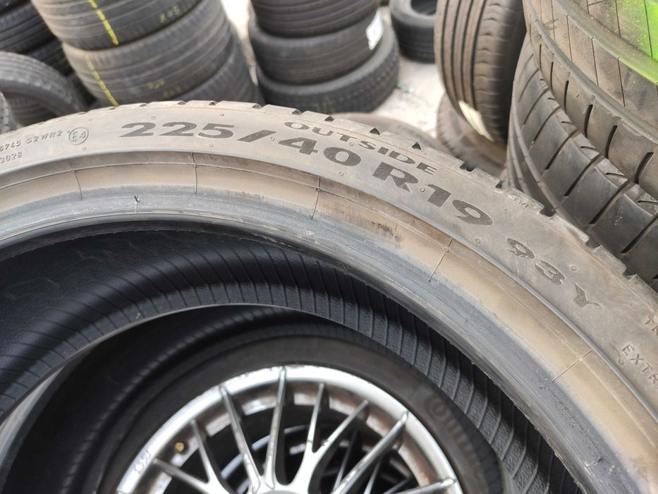 2бр Летни гуми 225 40 19 - Pirelli