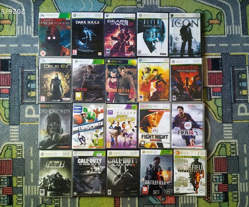 Игры Xbox 360 с прошивкой привода LT-3.0