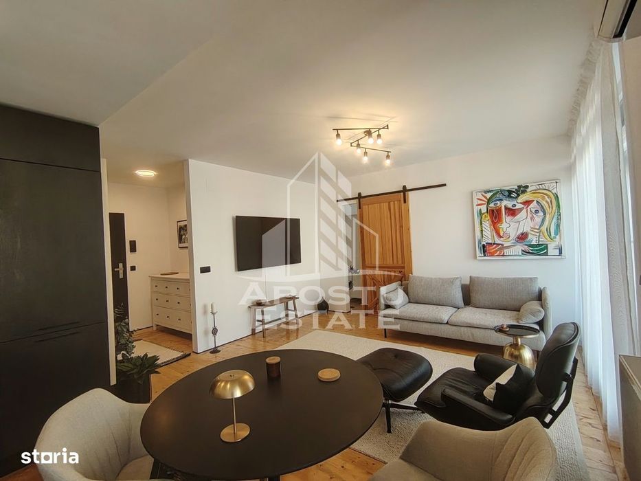 Apartament modern, 2 camere, centrala proprie, Uranus plaza Timisoara
