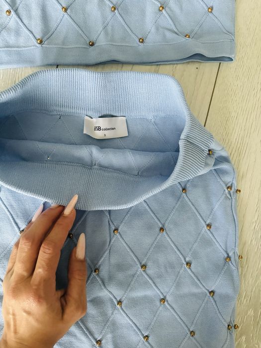 Compleu cu fusta midi BSB