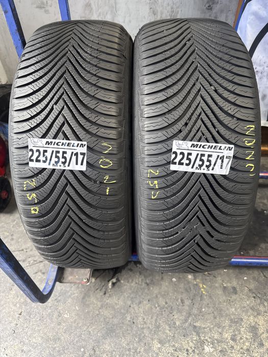 225/55/17 Michelin M+S