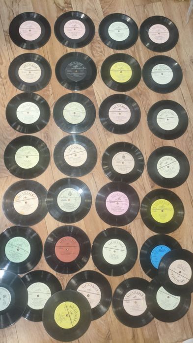 Пластинки миньоны и обычные