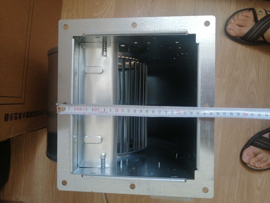Ventilator centrifugal Hota tip SNACK Volumul de extracție 900 m³/h