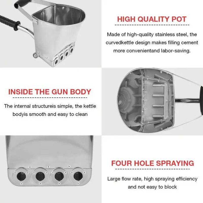 Пневматична машина за нанасяне на мазилка