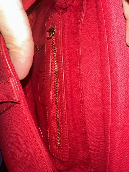 Dior Saddle Bag Red 24 x 20 x 11 cm