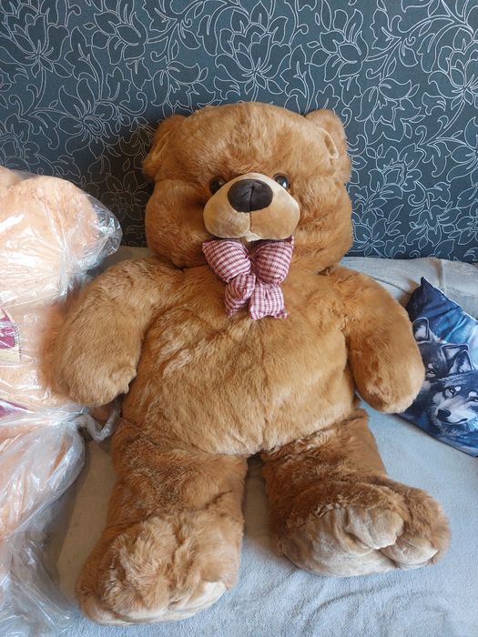 Мягкая игрушка большая, медведь