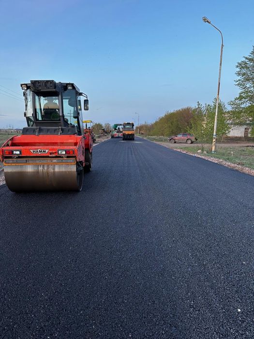 Укладка асфальта асфальтирование дорог